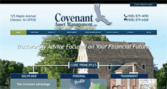 Desktop Screenshot of covasset.com