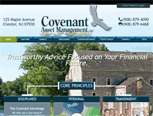 Tablet Screenshot of covasset.com